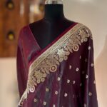 Banarasi soft silk saree - ZAR502