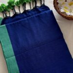 Khadi Cotton Plain with border - ZAR535