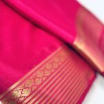 Mysore semi crepe - Rani Pink ZAR516