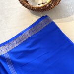 Mysore semi silk saree - Kalyani Blue ZAR519