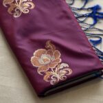 Soft silk - Deep wine purple - ZAR563
