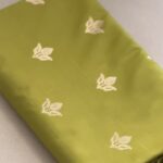 Banarasi soft silk lemon green - ZAR586