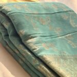 Banarasi georgette mint green - ZAR593